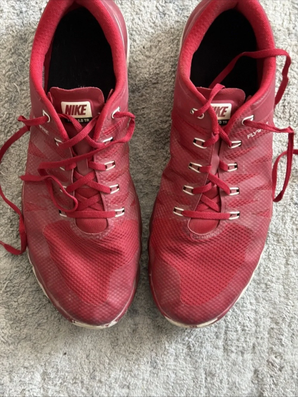 Nike Free 5.0 TR Flywire Red Men's size 13
